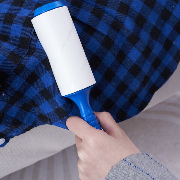 

1pc Pet Hair Sticking Device, Blue