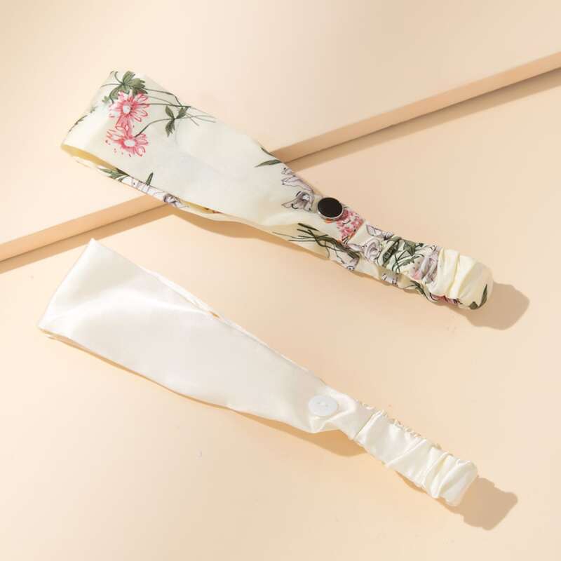 

2pcs Ditsy Floral Pattern Headband, Multicolor