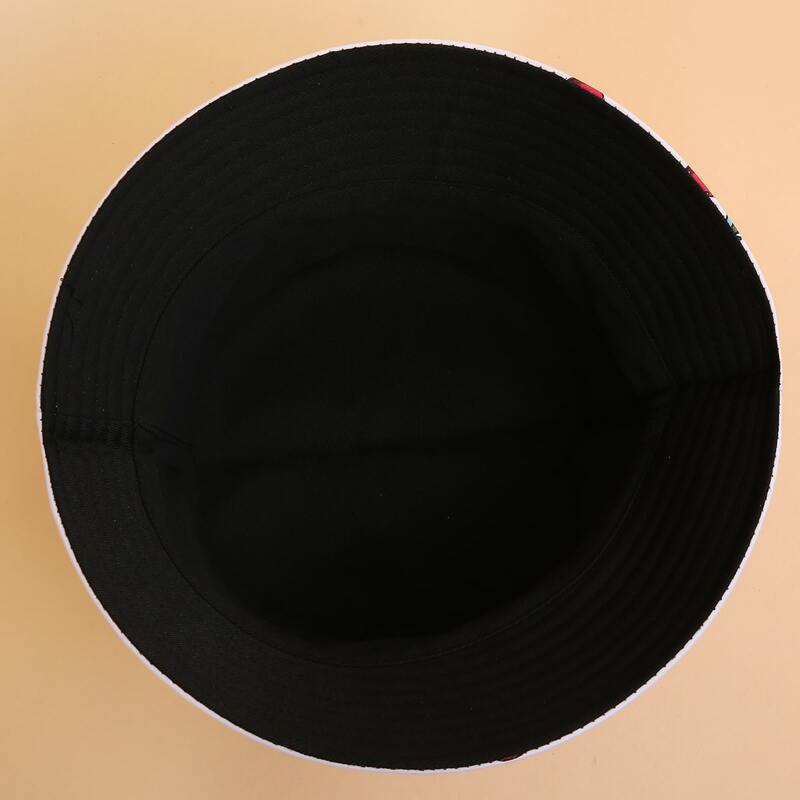 

Cherry Bucket Hat, White