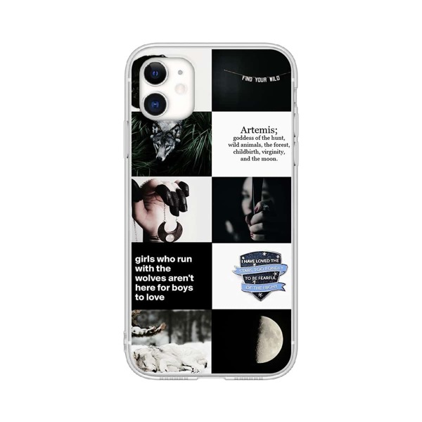 

Aesthetic Collage iPhone Case, Multicolor