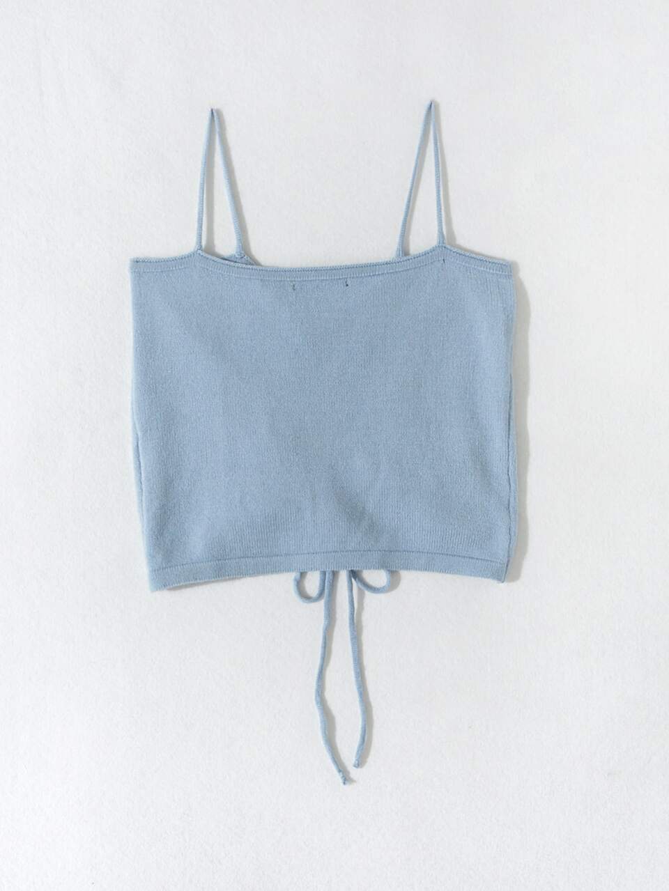 Drawstring Knot Knit Top