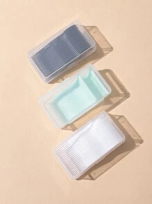 SINWUAS Hilo dental limpio para dientes, 60 piezas Seda dental limpia desechable plástica de los dientes del color al azar de viaje - Multicolor - Ver 3