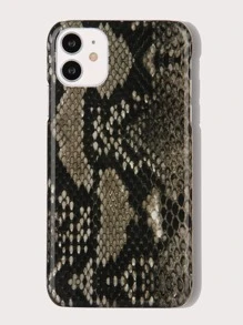 Snakeskin Print Case Compatible With iPhone - Multicolor - View 1