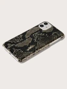 Snakeskin Print Case Compatible With iPhone - Multicolor - View 2