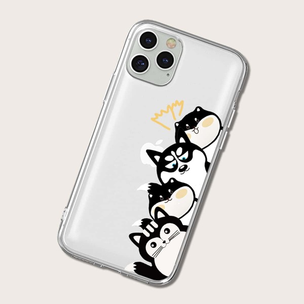 

Cartoon Graphic iPhone Case, Multicolor
