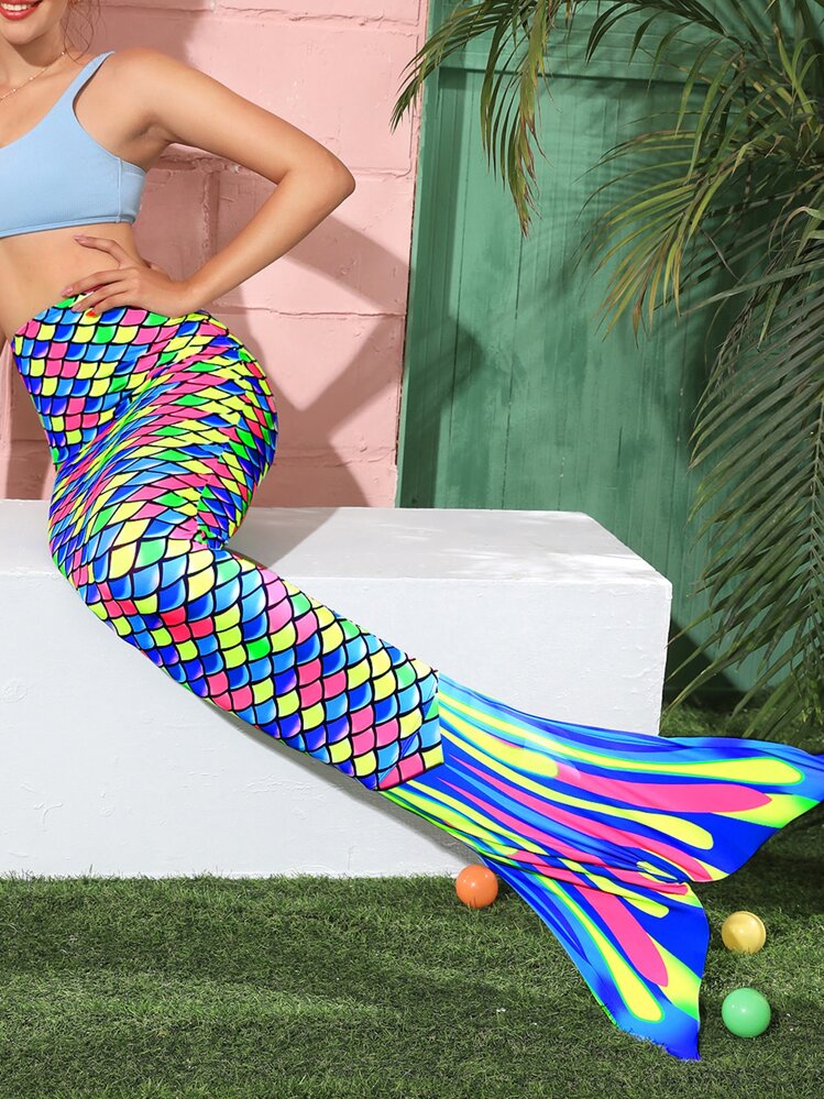Mermaid Tail Bikini Bottom SHEIN USA