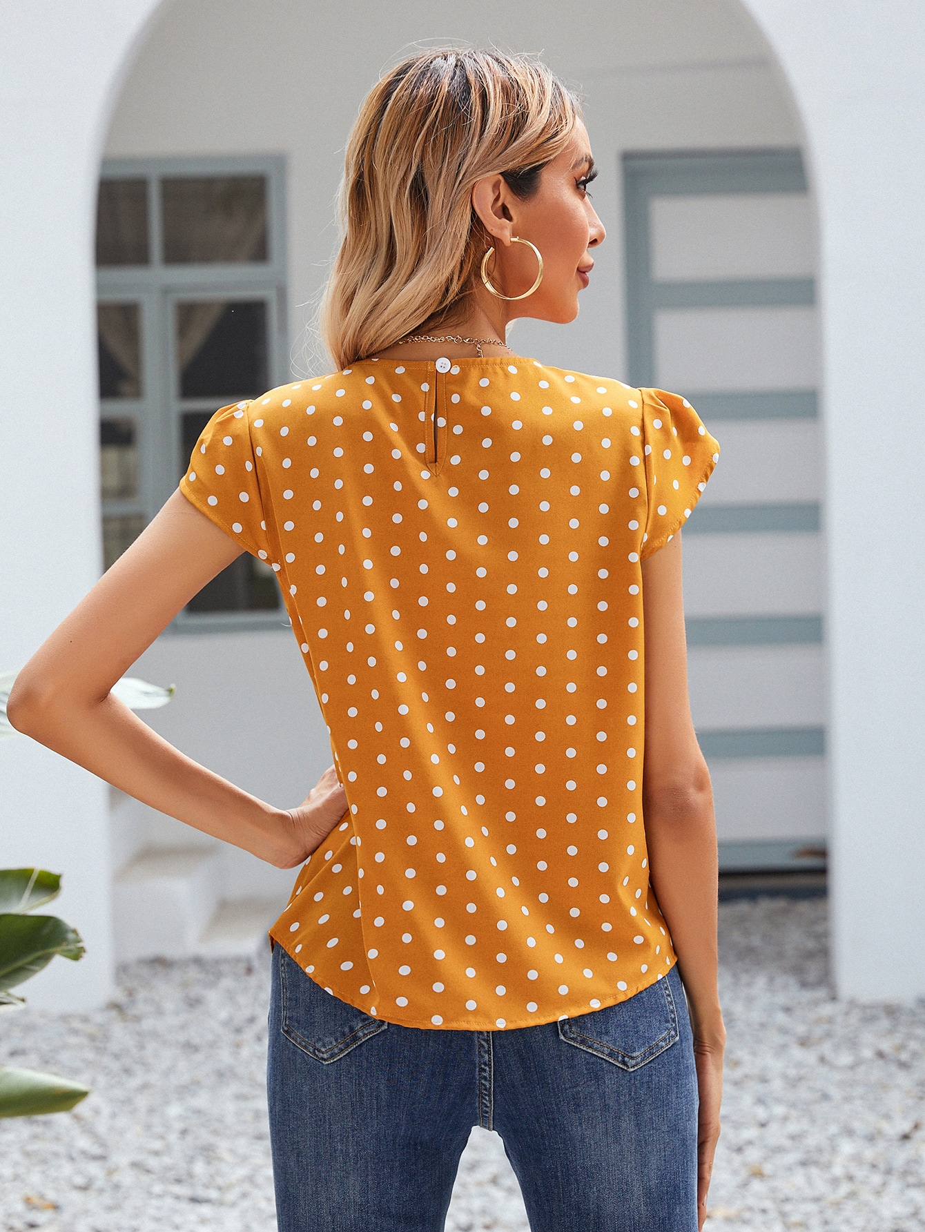 Blusas Lunares Casual | Mode de Mujer | SHEIN España
