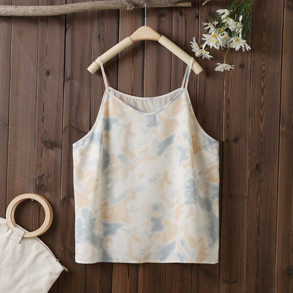 

Plus Tie Dye Cami Top, Multicolor
