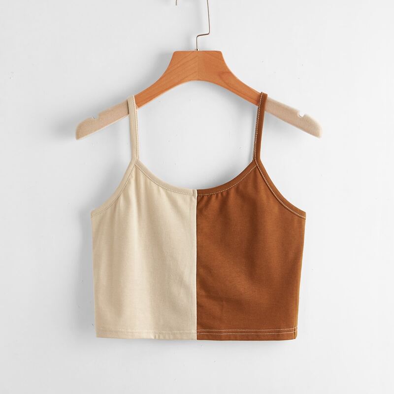 

Two Tone Cami Top, Multicolor