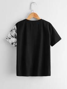 SHEIN Boys Lion Print Tee
