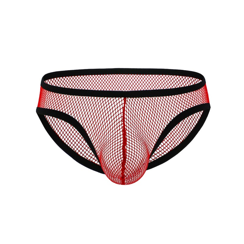

Guys Mesh Brief, Red