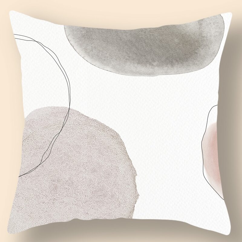 

Graphic Print Cushion Cover Without Filler, Multicolor
