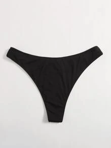 Swim Vcay 大碼素色比基尼泳裝內褲