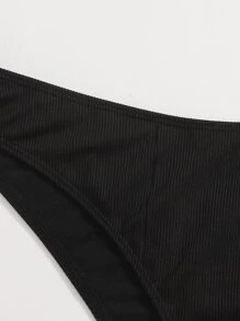 Swim Vcay 大碼素色比基尼泳裝內褲