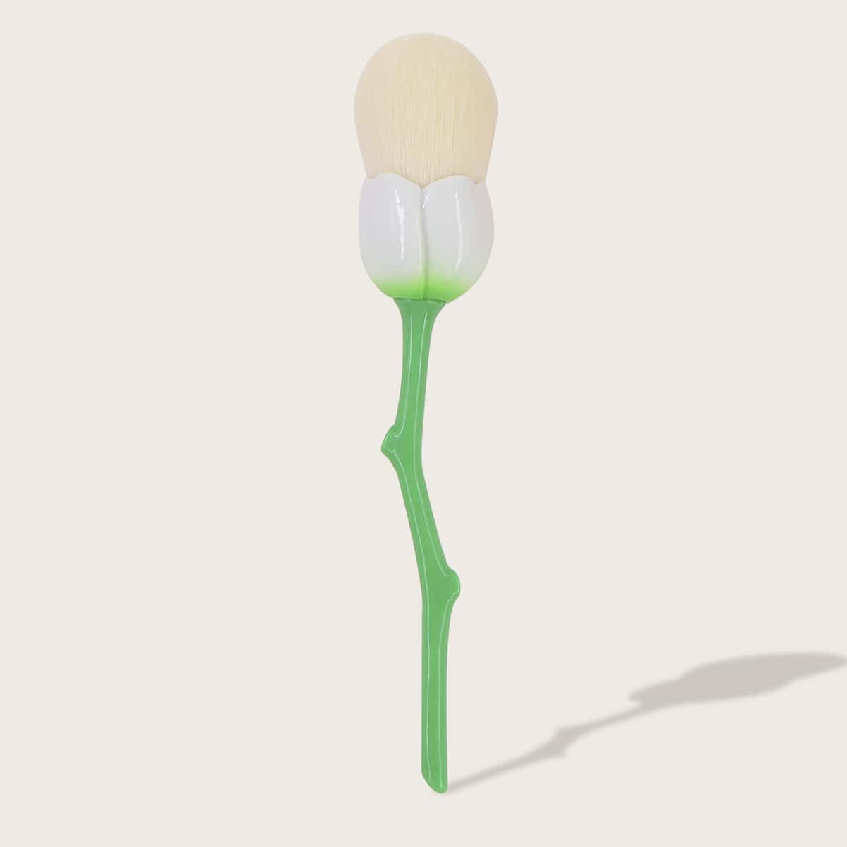 

1pc Flower Shaped Powder Brush, Multicolor