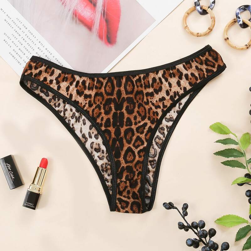 

Leopard Pattern Panty, Multicolor