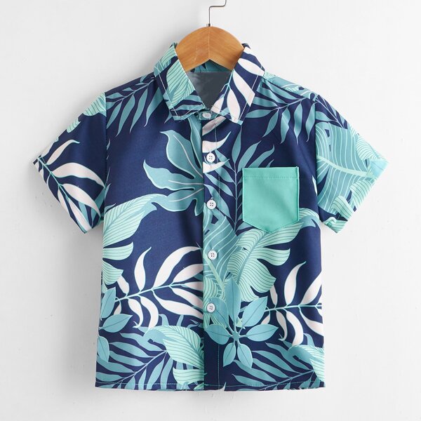 

Toddler Boys Tropical Print Shirt, Multicolor