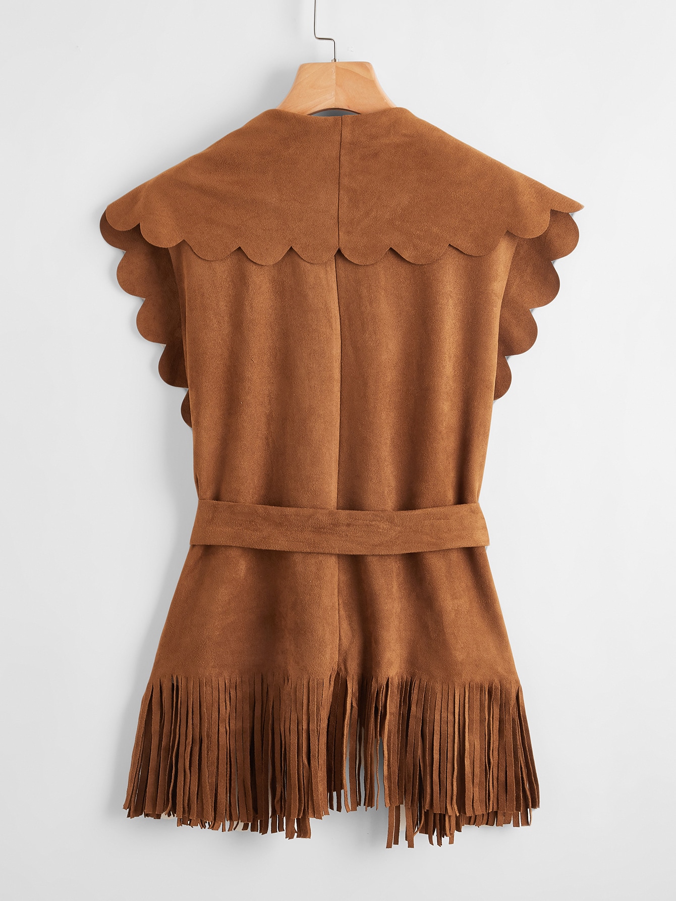 SHEIN Chaquetas Flecos Liso Casual | Mode de Mujer | SHEIN España