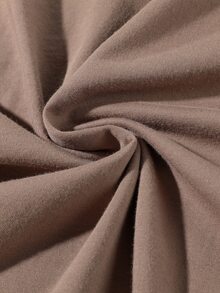 Manfinity 男士花卉和標語圖案T恤 - 摩卡棕 - 查看 3