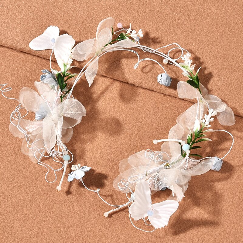 

Butterfly Decor Hair Band, Green
