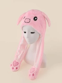 Simple Solid Hat - Pink - View 1