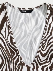 Coolane Top tank de rayas de cuello profundo - Multicolor - Ver 5