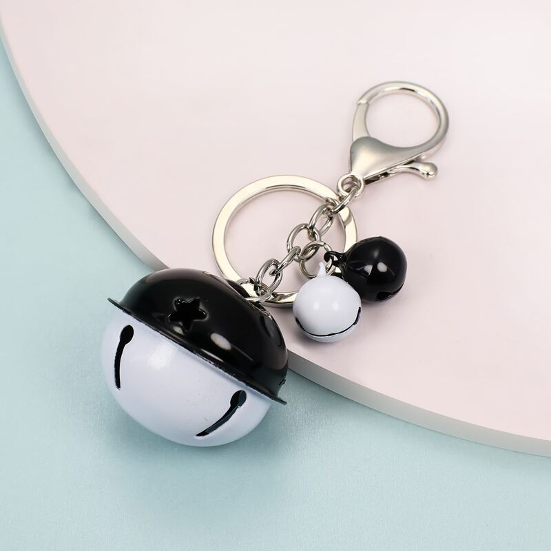 

Bell Charm Keychain, Multicolor