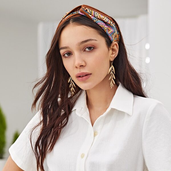 

Simple Pleated Headband, Multicolor