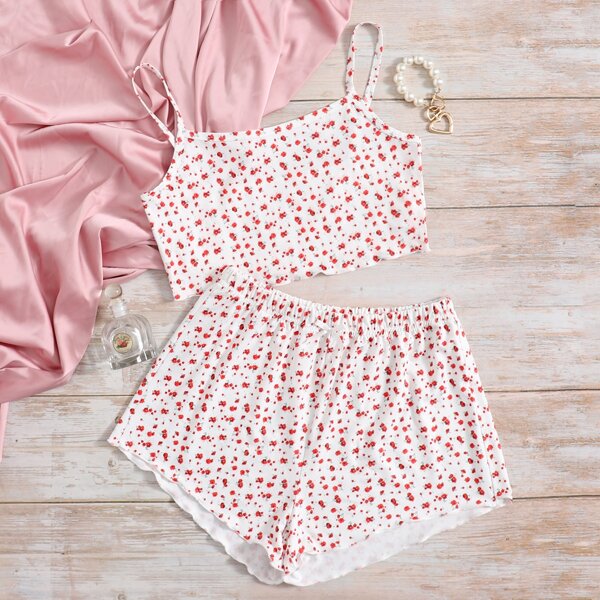 

Ditsy Floral Pajama Set, Multicolor