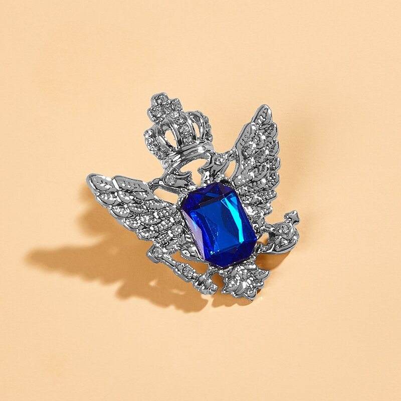 

1pc Rhinestone Brooch, Silver