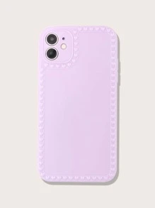 Vỏ hình trái tim tương thích với iPhone - Màu Lilac Tím - Xem 2