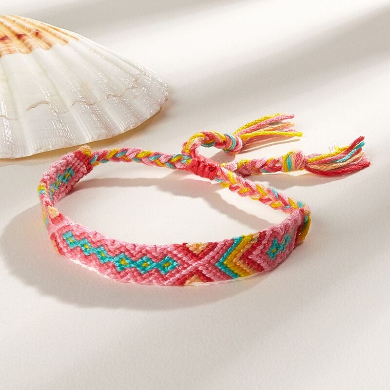 

Braided Rope Bracelet, Multicolor