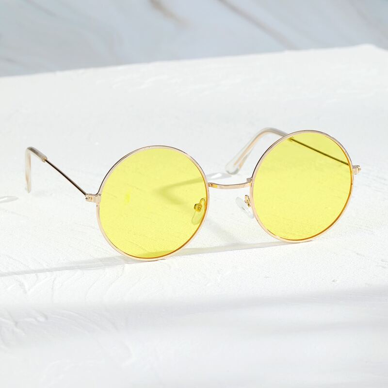 

Round Metal Frame Sunglasses