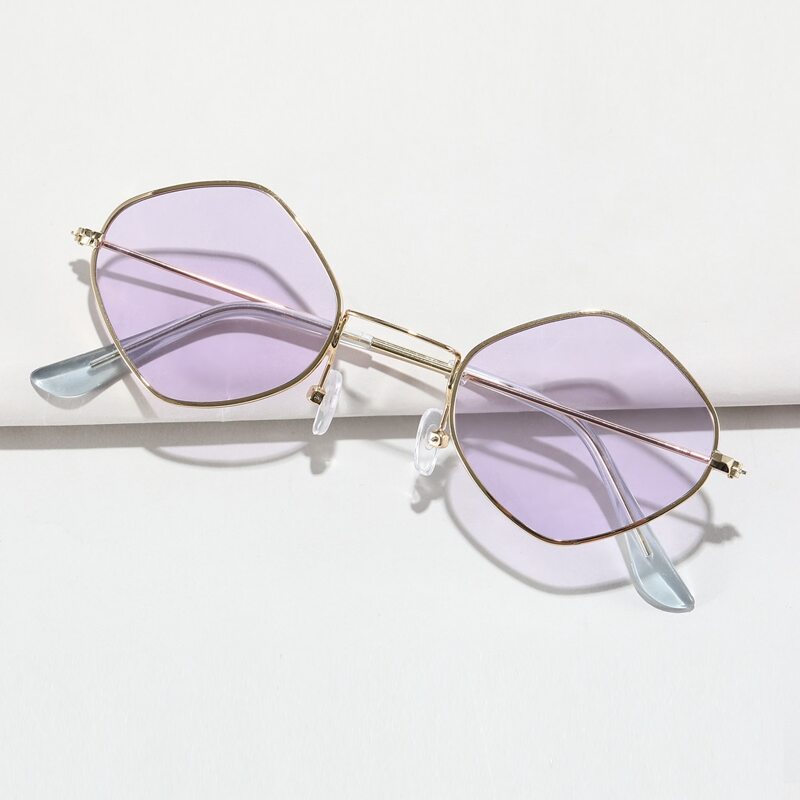 

Metal Geo Frame Sunglasses