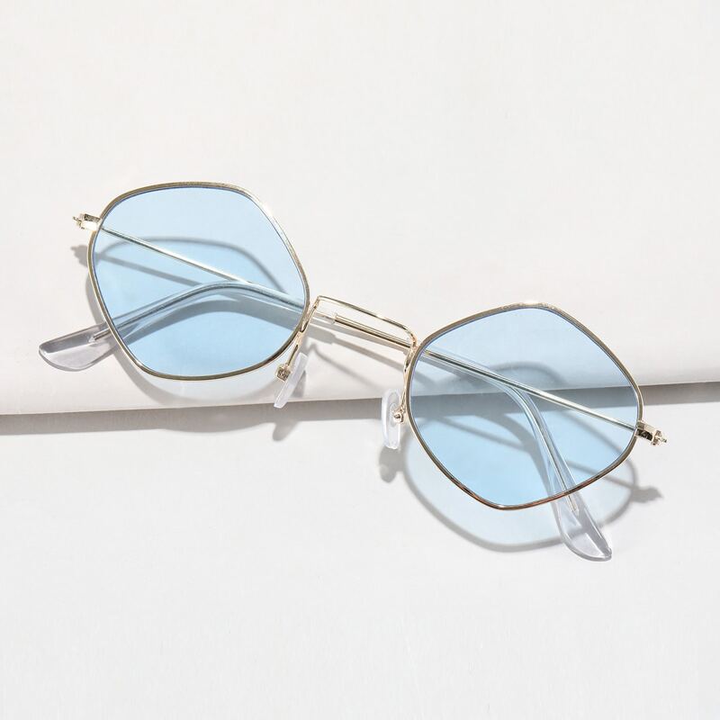 

Metal Geo Frame Sunglasses