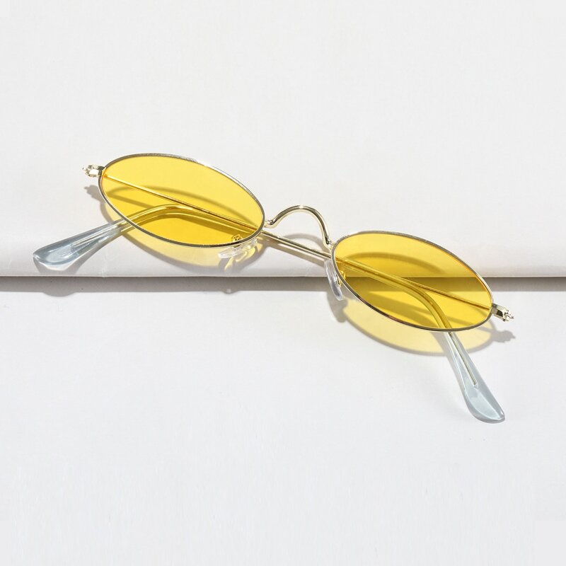 

Metal Oval Frame Sunglasses