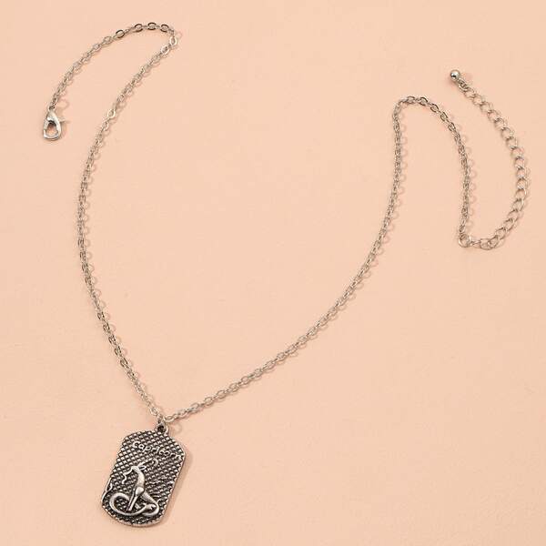 

Constellation Pendant Necklace, Antique silver