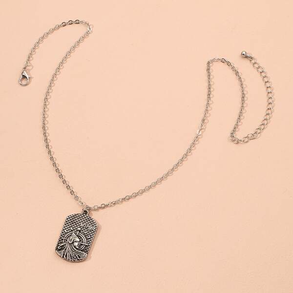 

Constellation Pendant Necklace, Antique silver