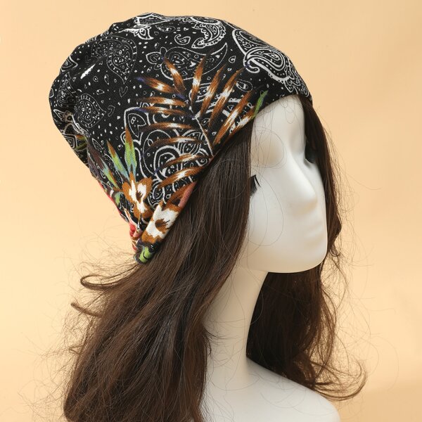 

Paisley Print Hat, Multicolor