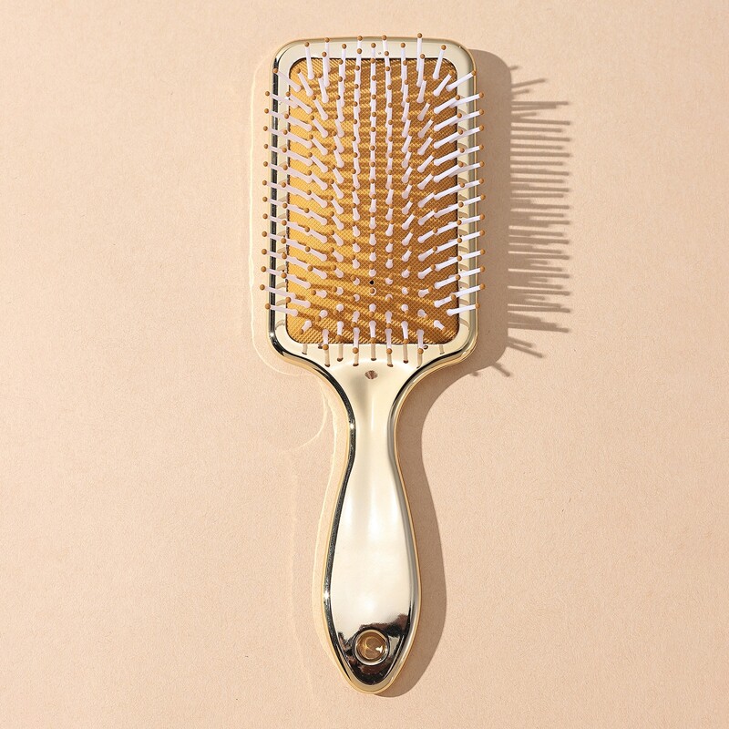 

Metallic Hair Brush, Gold