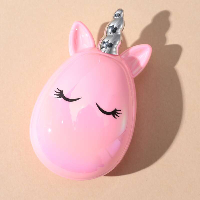 

Cartoon Unicorn Design Hair Brush, Hot pink