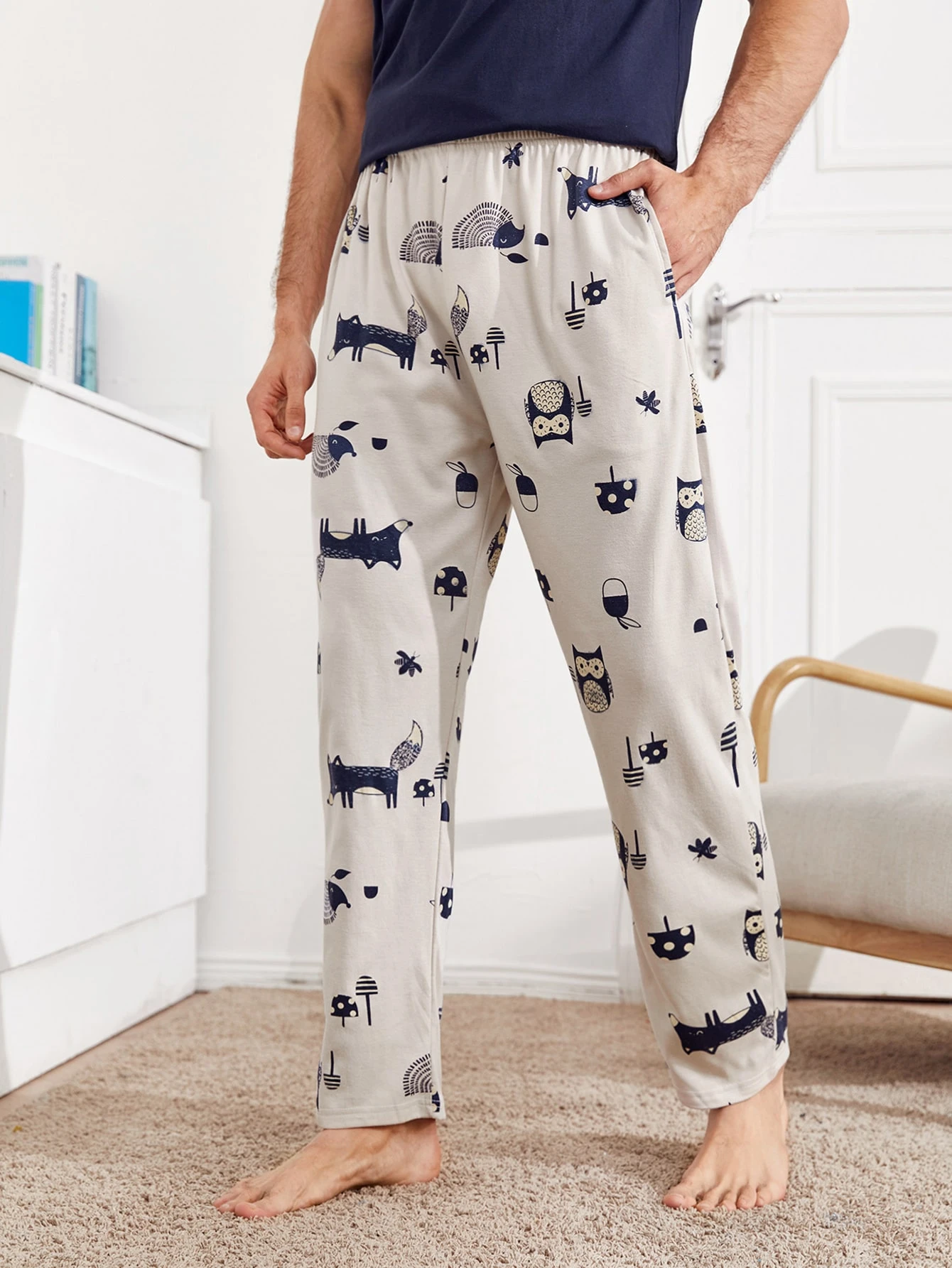 Mens graphic pajama pants clearance