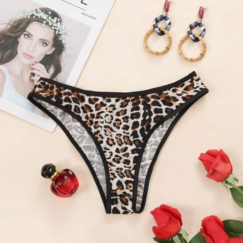 

Leopard Pattern Panty, Multicolor
