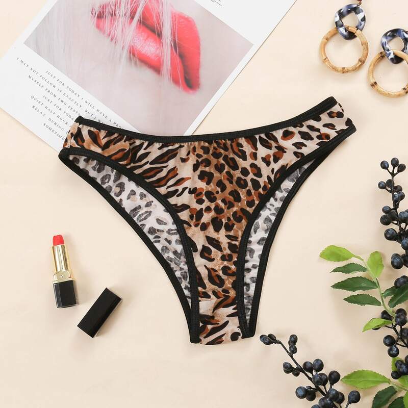 

Allover Graphic Panty, Multicolor
