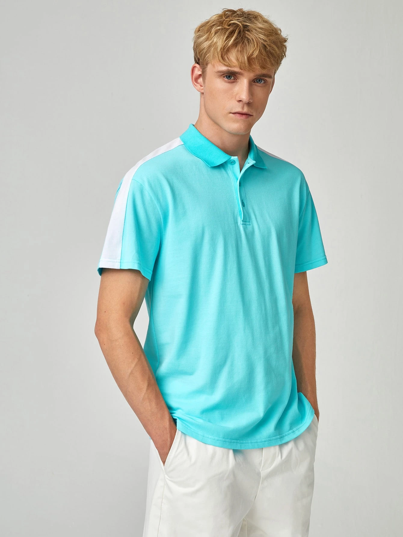 Neon blue shirt mens Clearance