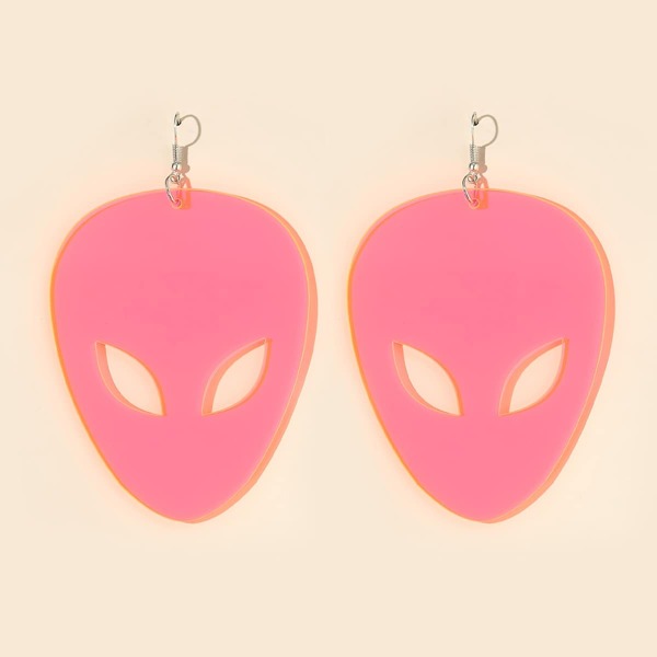 

Alien Drop Earrings, Neon