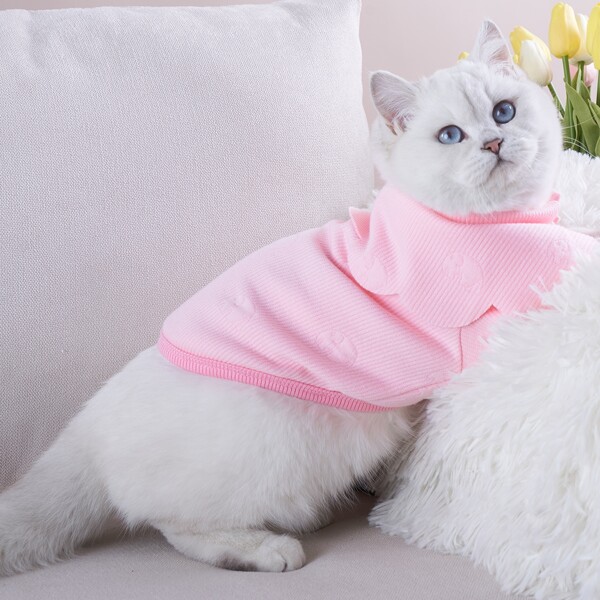 

Plain Pet Coat, Pink