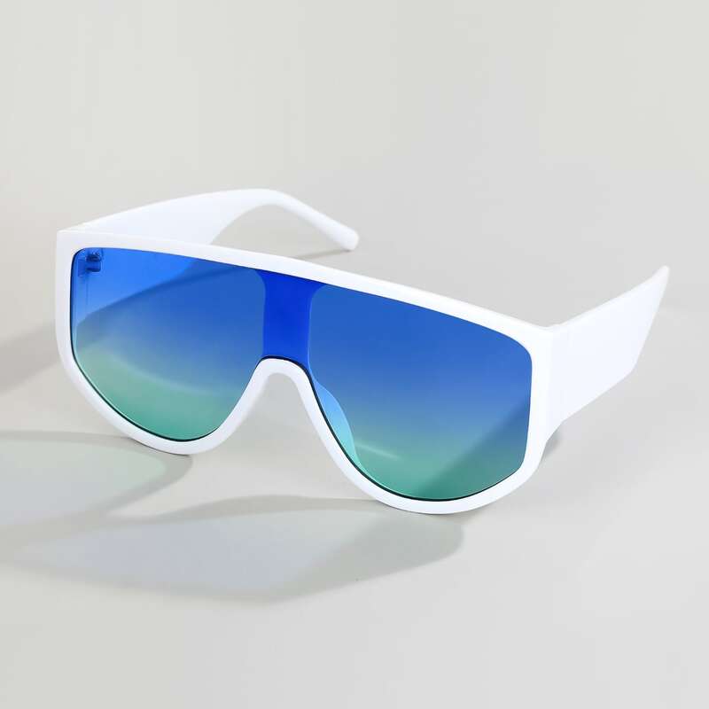 

Flat Top Shield Sunglasses