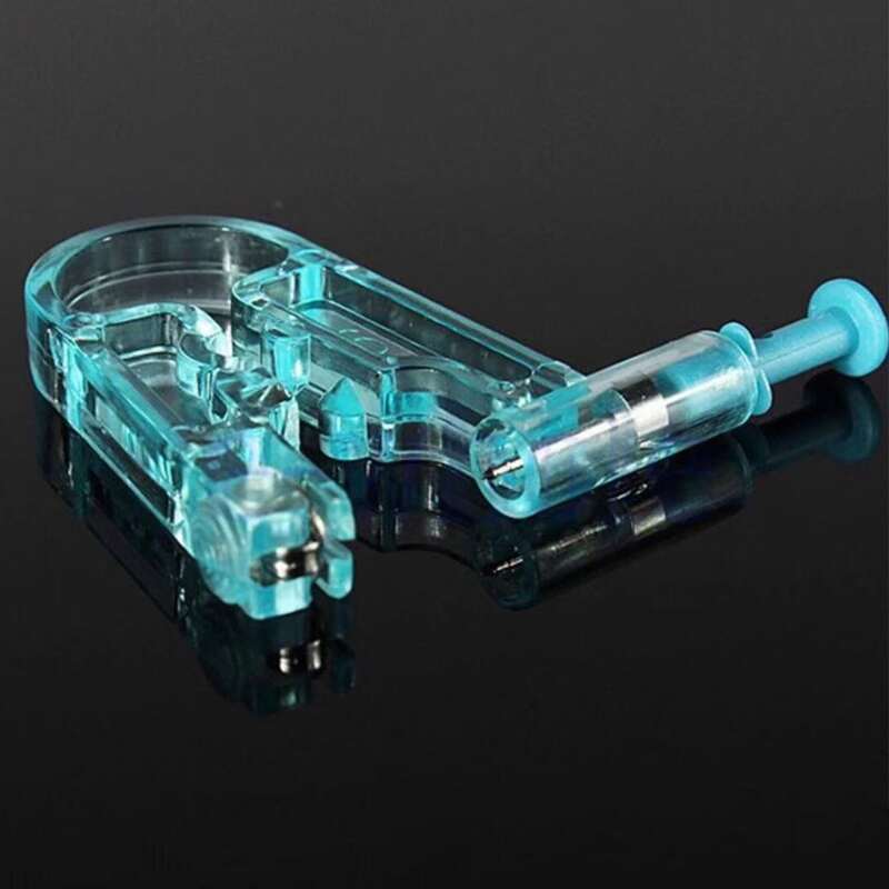 

2pcs Ear Piercer With Stud Earrings, Blue