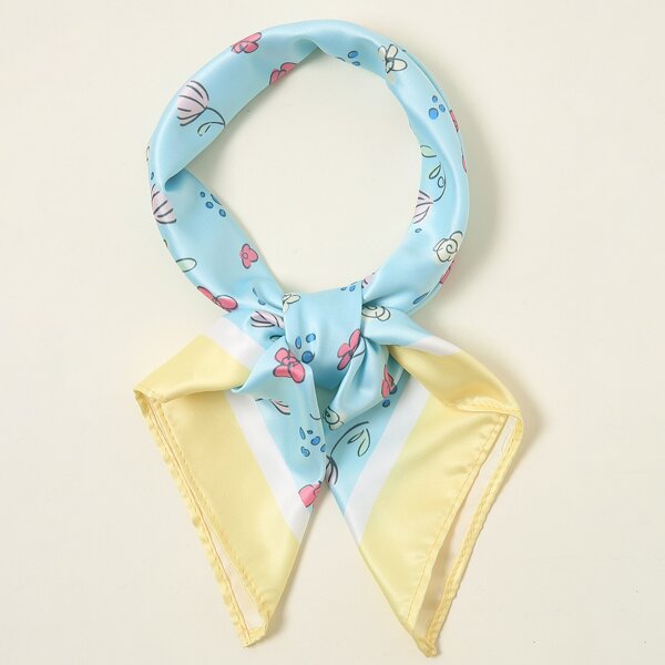 

Flower Pattern Bandana, Multicolor